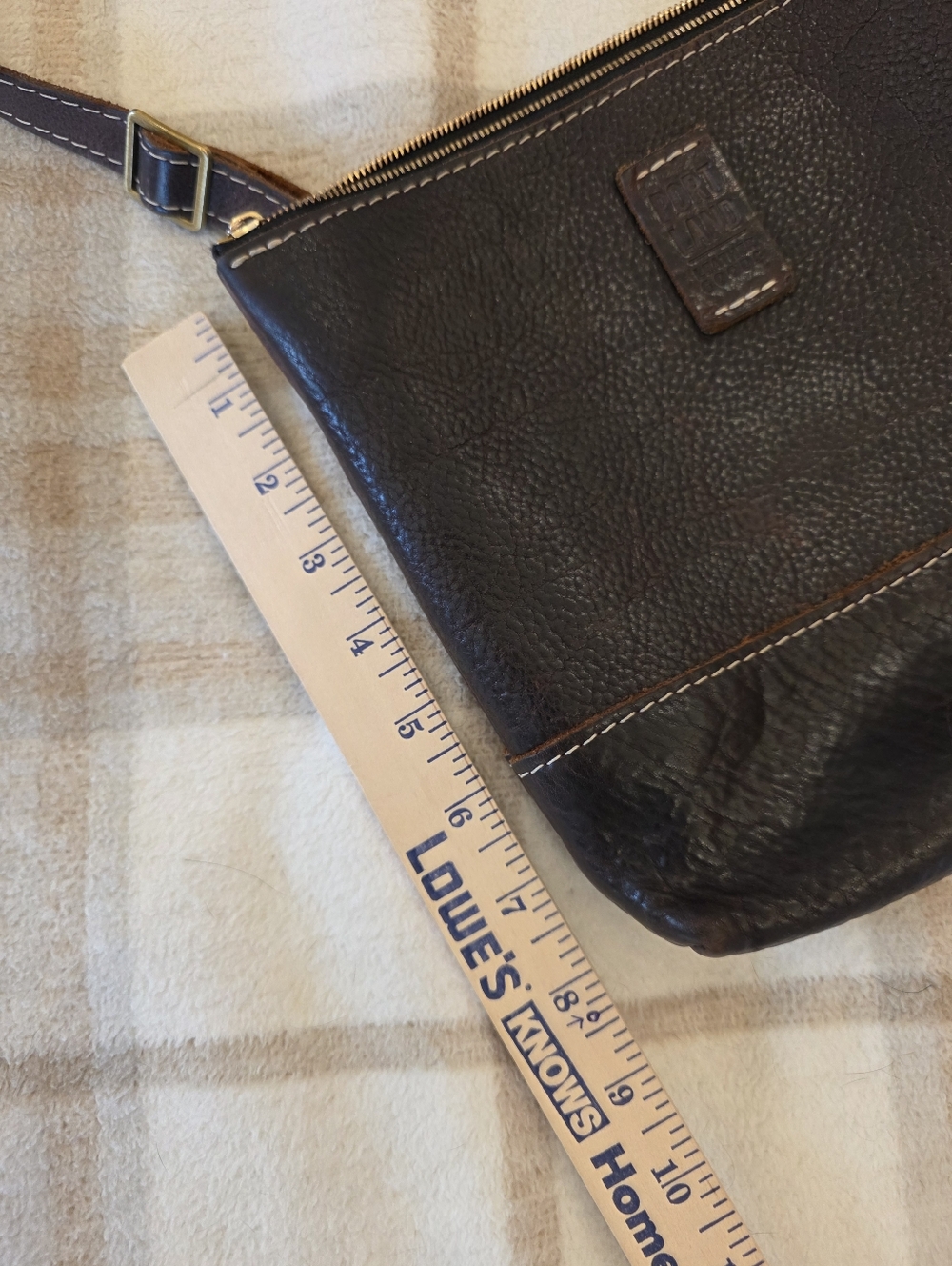 Portland Leather Crossbody Bag - Picture 6 of 12